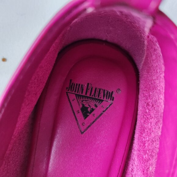 Sz8.5 - John Fluevog Misty Magenta Mary Jane Flats - EUC - Picture 4 of 10